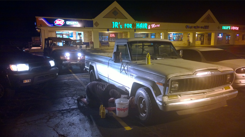 Illustration for article titled Our Jeep J10 Pickup Is Running And Driving, Sort Of